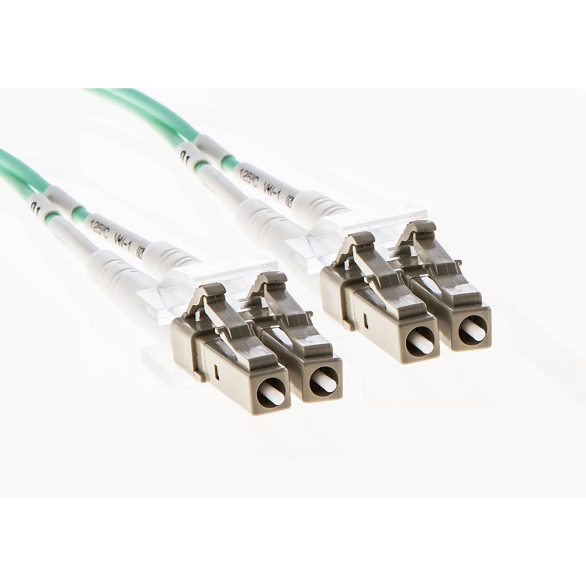 Cleerline 3DOM4LCLC05m Duplex Patch Cable, LC/UPC-LC/UPC, OM4, 3.0 mm Riser, 5 m / 16.4 ft Per Each