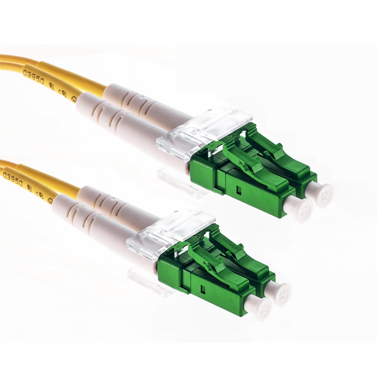 Cleerline 3DOS2LCLC10m-APC Duplex Patch Cable, LC/APC-LC/APC, OS2, 3.0 mm Riser, 10 m / 33 ft Per Each