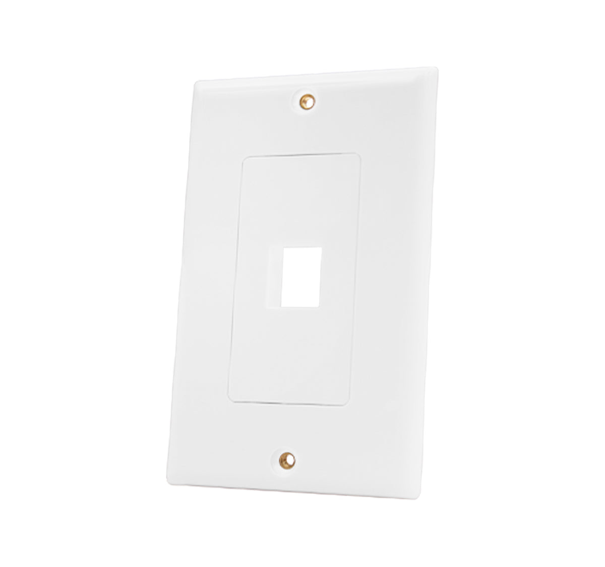 Vertical Cable Keystone Wall Plate (Decora Style) – 308 Series