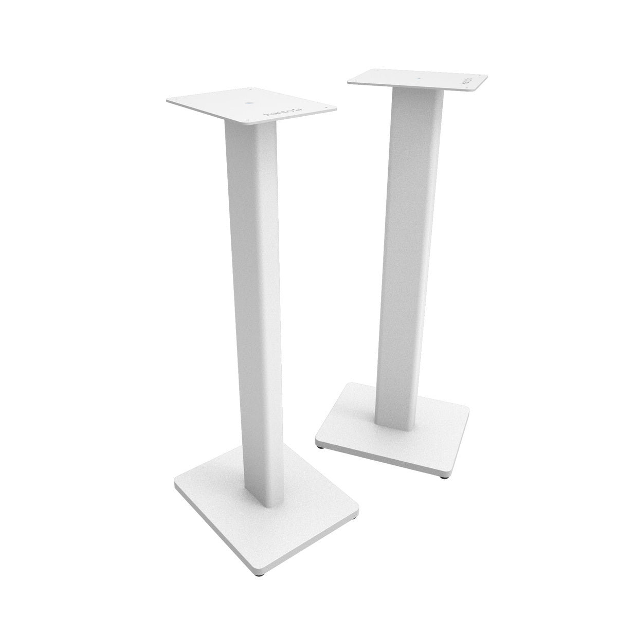 Kanto ST34W 34" Universal Bookshelf Speaker Floor Stand - White, Pair