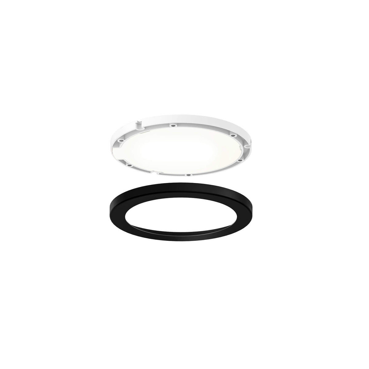 DALS 4006-BK  12V Round Slim Puck