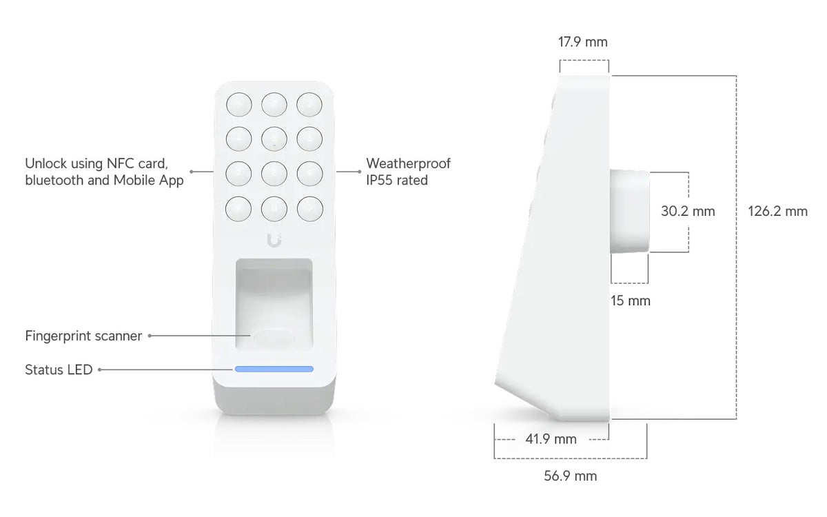 Ubiquiti Access G3 Reader Fingerprint