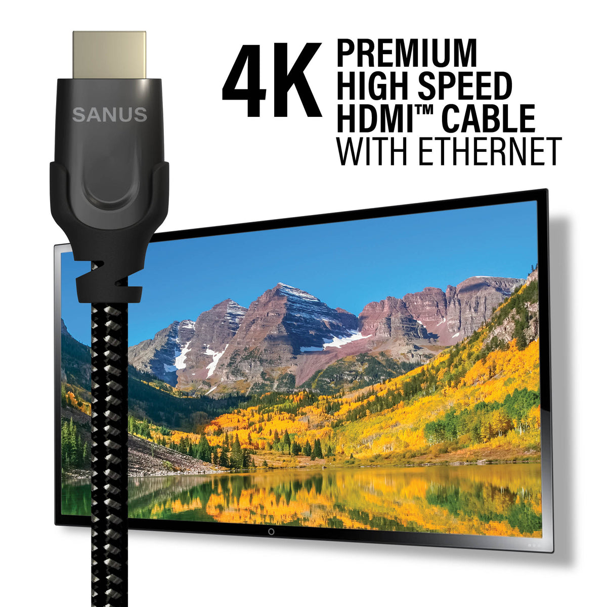 Sanus SAC-20HDMI3 Premium High Speed HDMI Cable 3 Meter