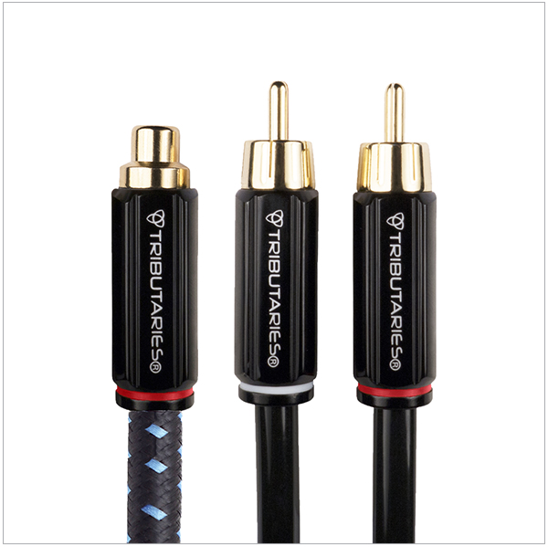Tributaries Cable 4Y-FMMD Series 4 Y Adapter FMM 8" dis