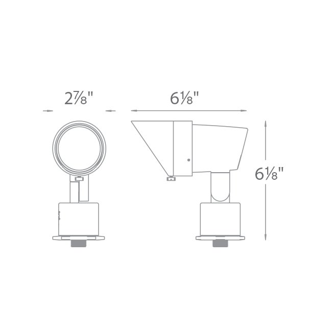 WAC Lighting 5011-27 Accent 12V Landscape Luminaire
