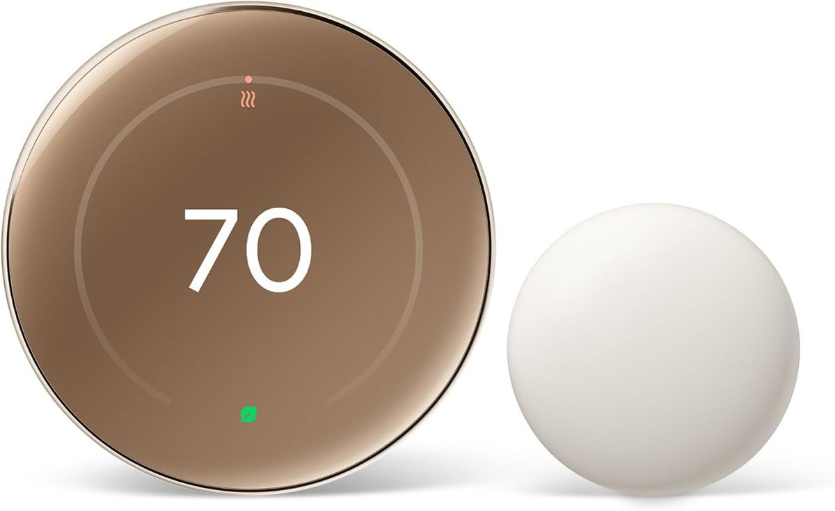 Nest Learning Thermostat (4th gen) + Nest Temperature Sensor (2nd gen)