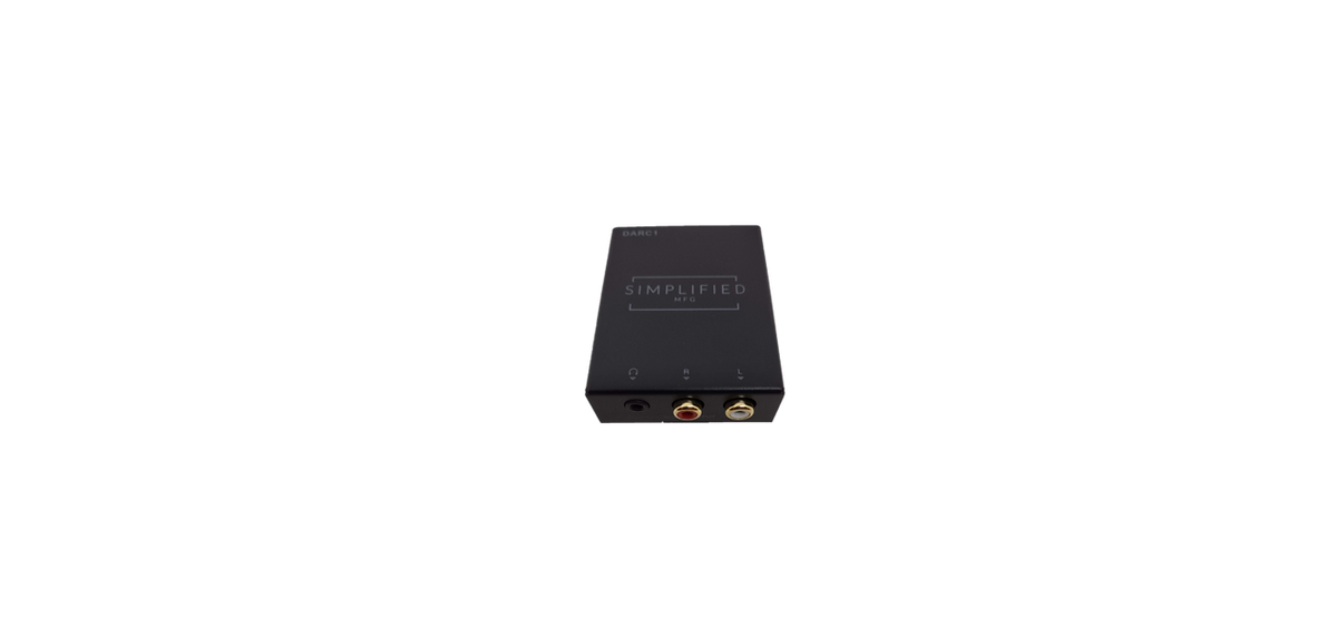Simplified DARC1 ARC Audio Extractor with Downmix to Stereo