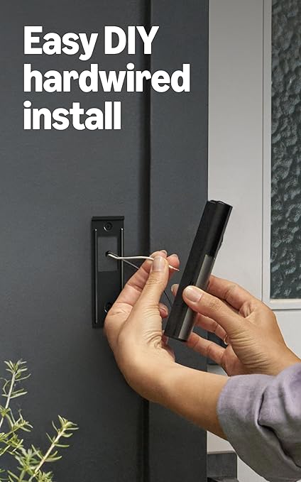 Ring Wired Doorbell Pro, 4K (Newest Model)