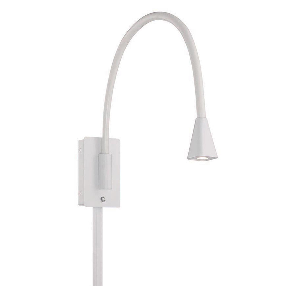 WAC Lighting BL-1630-WT STRETCH SINGLE SWING ARM