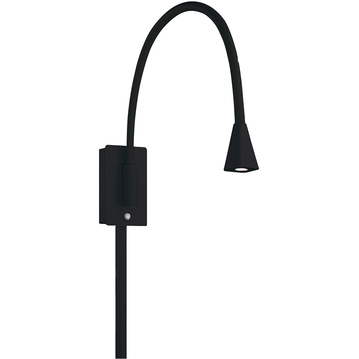 WAC Lighting BL-1630-BK STRETCH SINGLE SWING ARM