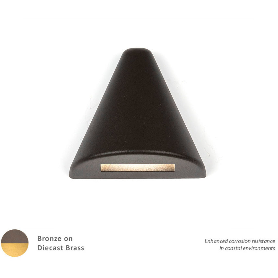 WAC Lighting 3021-27BBR LANDSCAPE DECK 12V CONE - BRASS