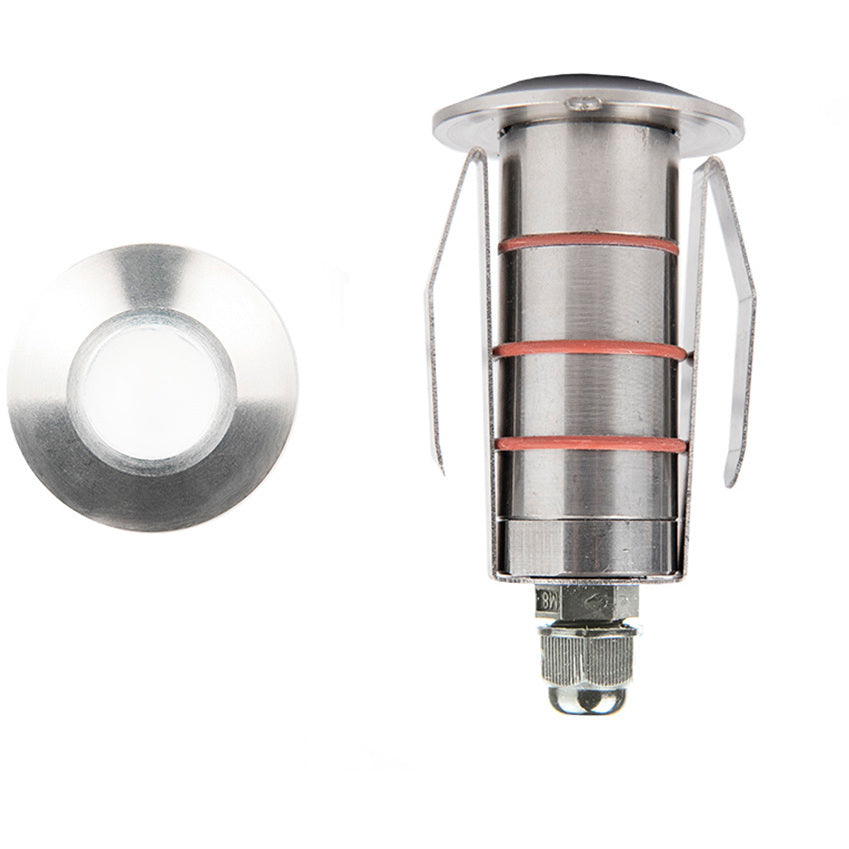 WAC Lighting 1021-30SS 1IN LED INGROUND ROUND 3000K