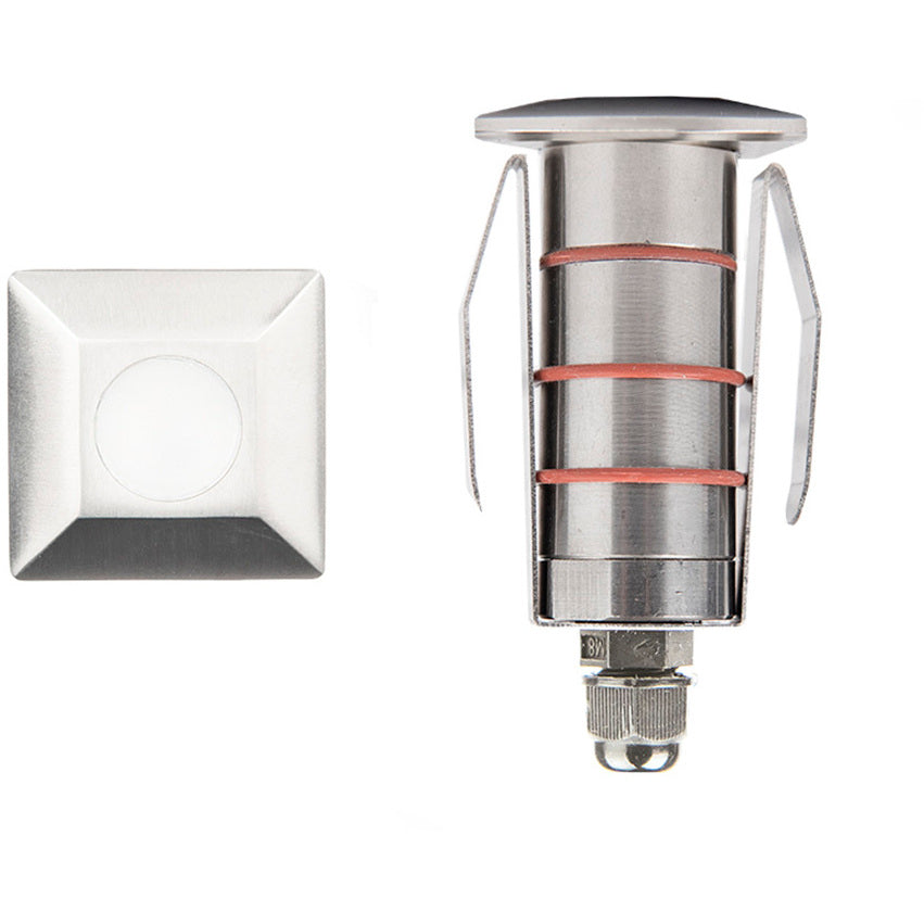 WAC Lighting 1051-30SS 1IN LED INGROUND SQUARE 3000K