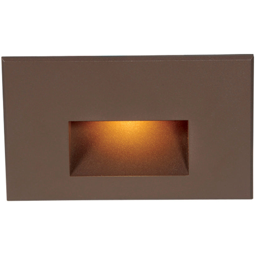 WAC Lighting 4011-AMBZ LANDSCAPE STEP 12V HORIZ RECT-ALUM - AM