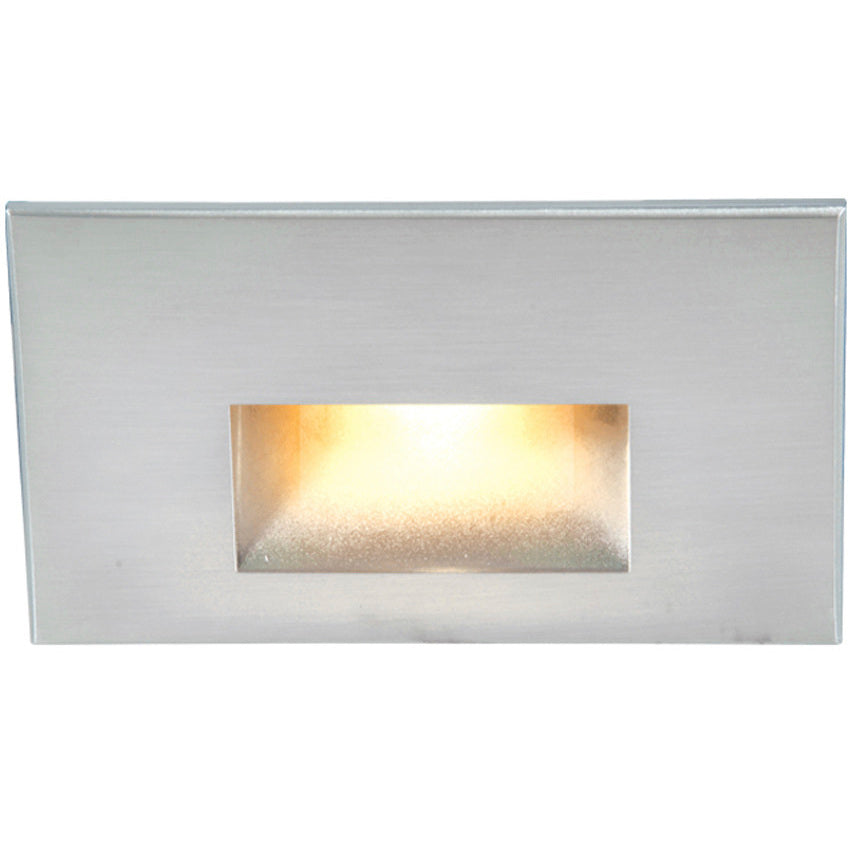 WAC Lighting 4011-AMSS LANDSCAPE STEP 12V HORIZ RECT-ALUM - AM