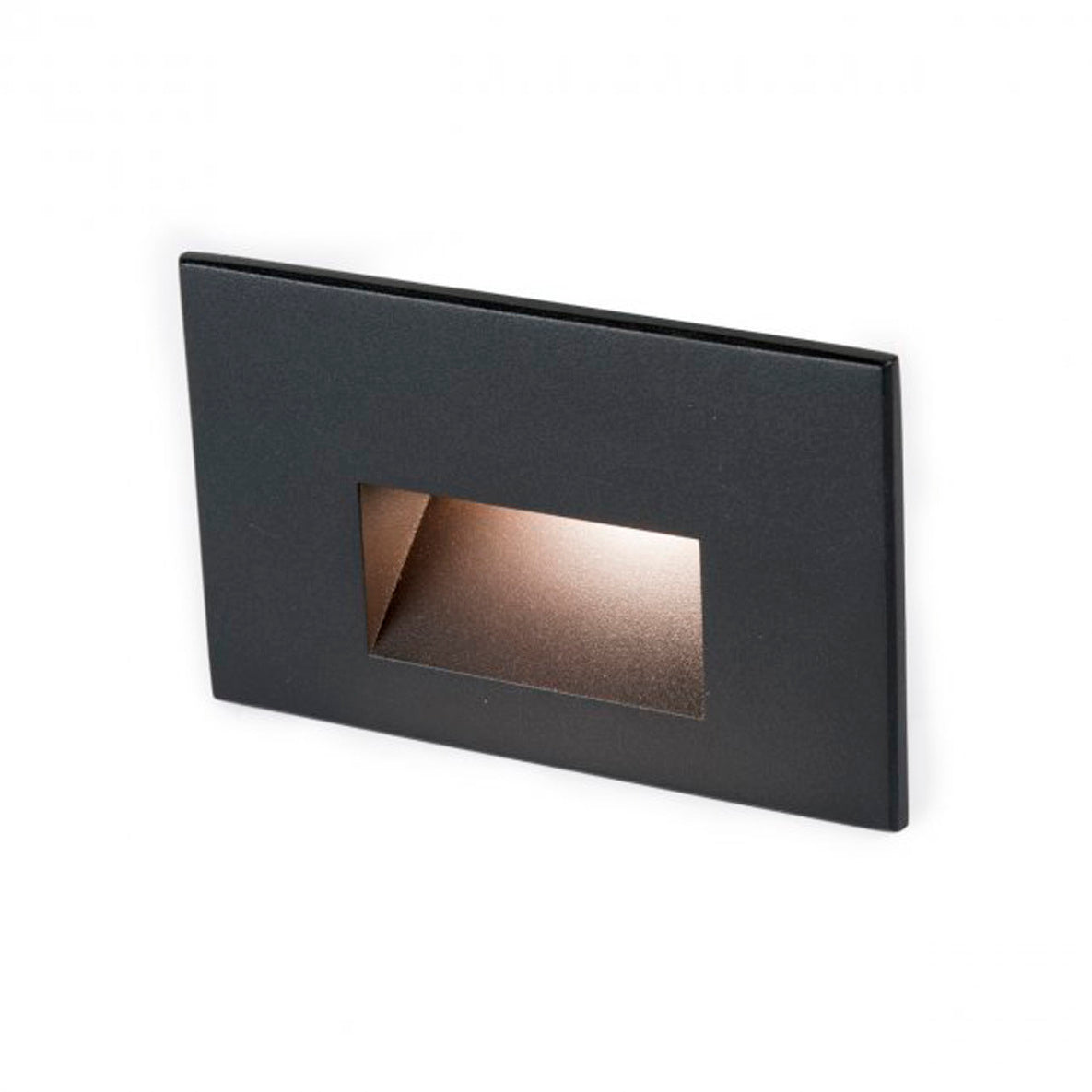 WAC Lighting 4011-27BK LANDSCAPE STEP 12V HORIZ RECT-ALUM