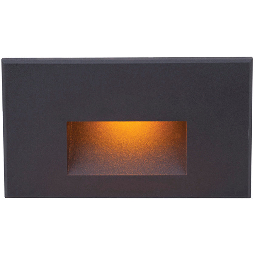 WAC Lighting 4011-AMBK LANDSCAPE STEP 12V HORIZ RECT-ALUM - AM