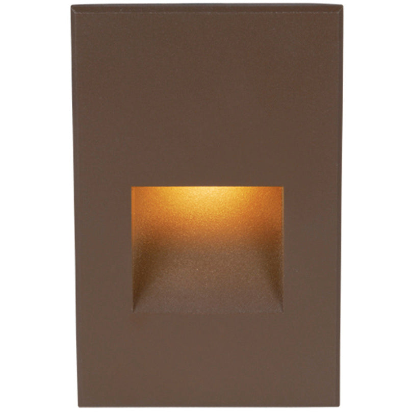 WAC Lighting 4021-AMBZ LANDSCAPE STEP 12V VERT RECT-ALUM - AM