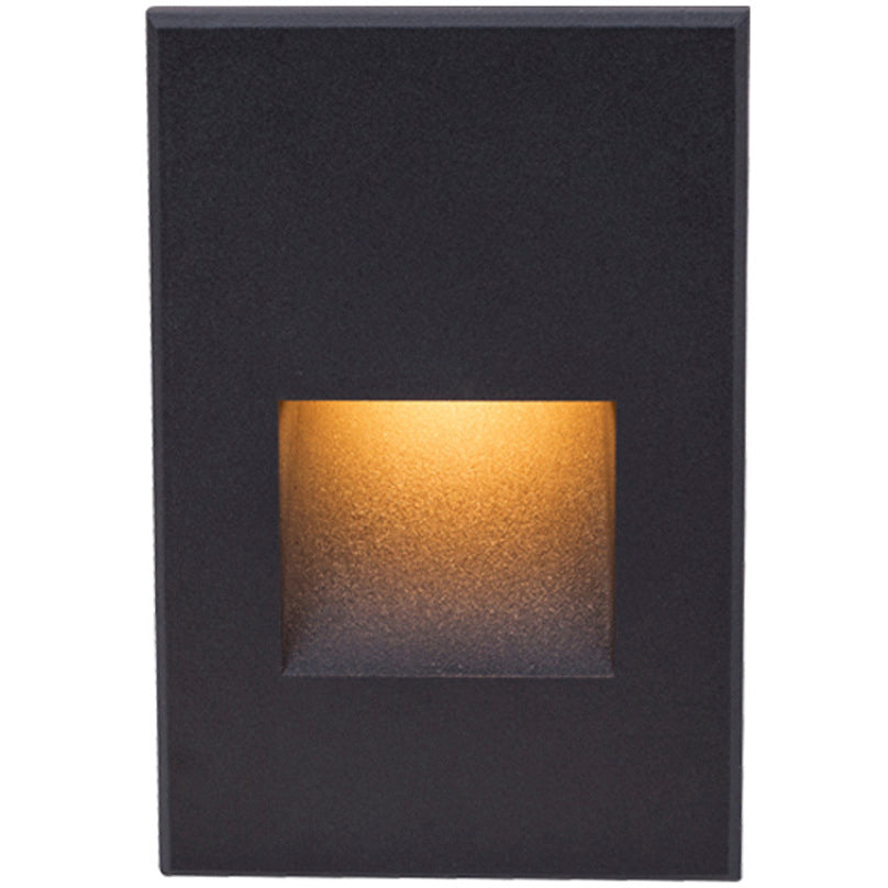 WAC Lighting 4021-AMBK LANDSCAPE STEP 12V VERT RECT-ALUM - AM
