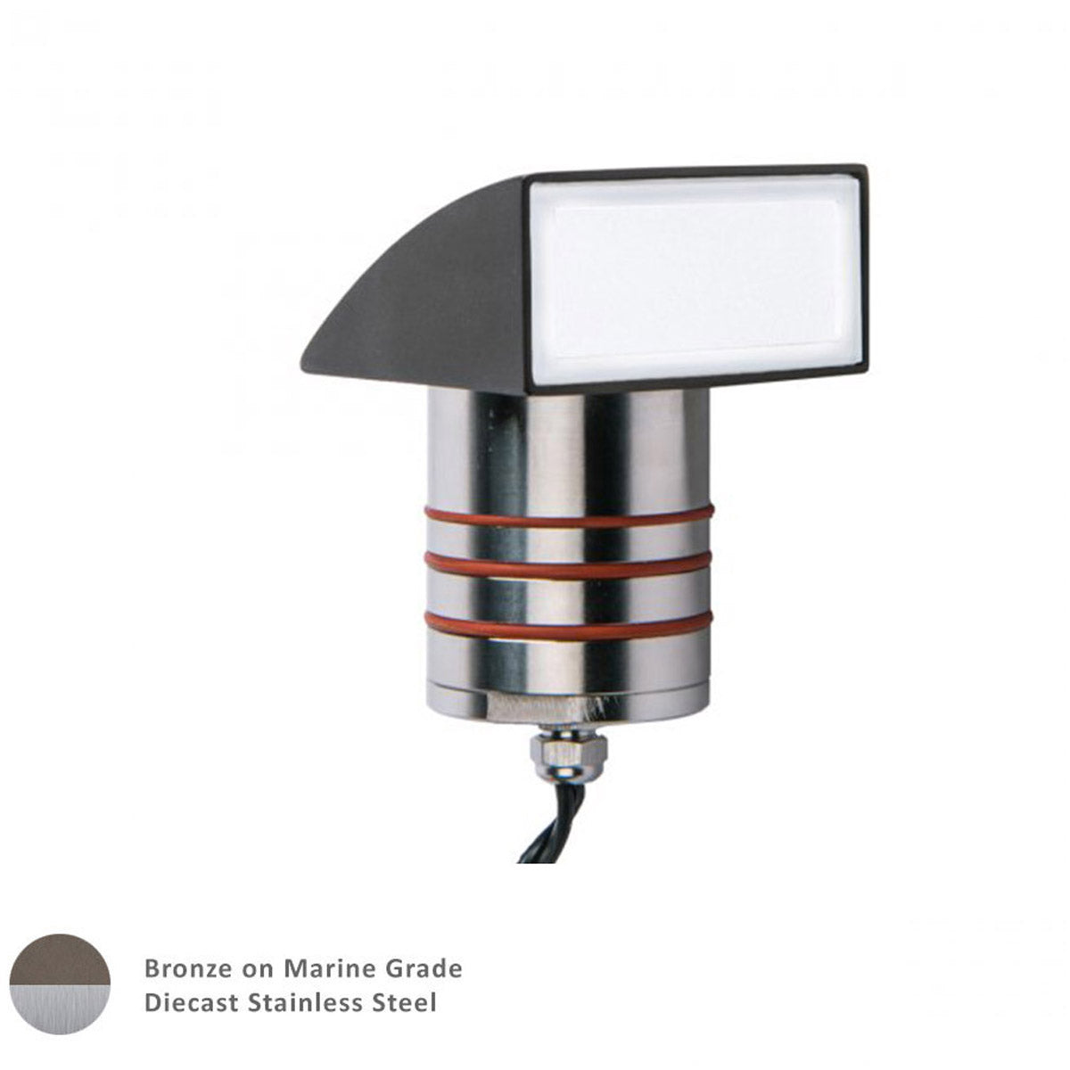 WAC Lighting 2081-30BS 2IN LED INGROUND HOOD 3000K