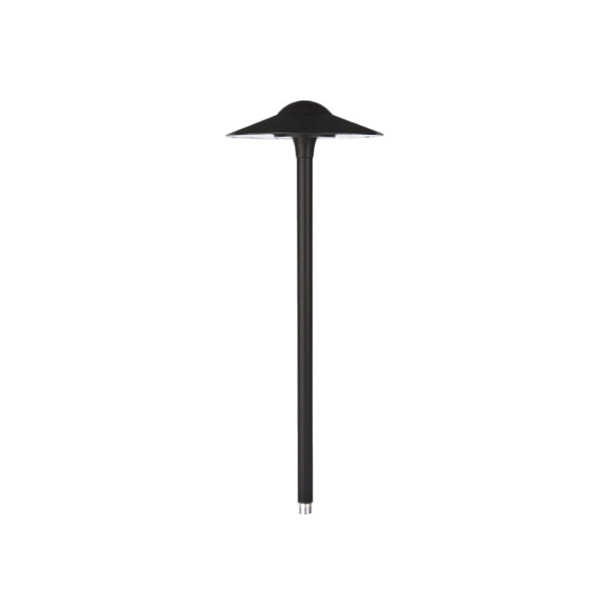 WAC Lighting 6051-30BK 12V PATH CANOPY 8.5IN 3000K AL BK