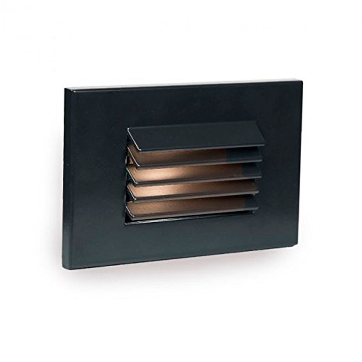 WAC Lighting 4051-27BK LANDSCAPE STEP 12V HORIZ RECT ALUM