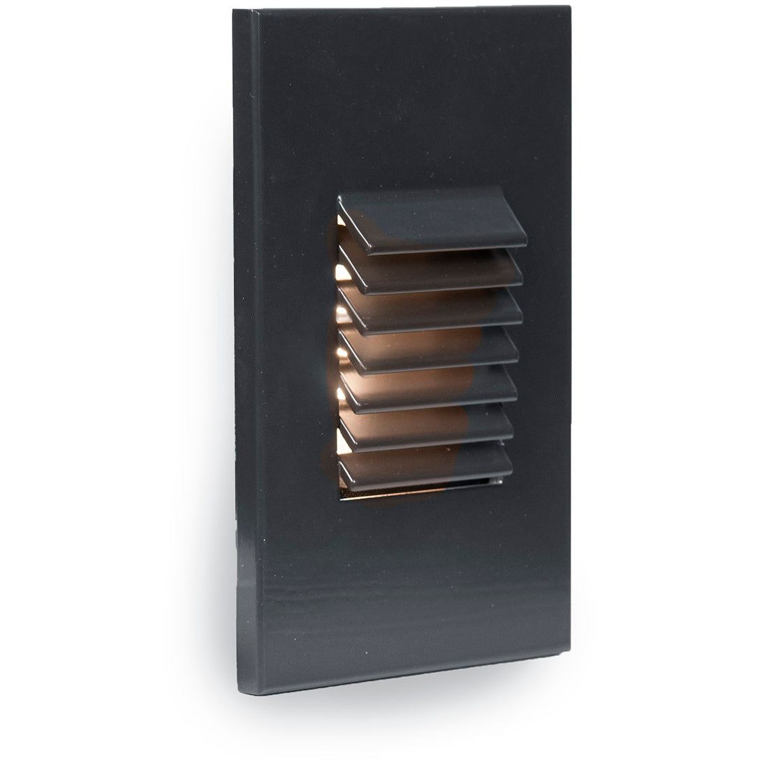 WAC Lighting 4061-27BK LANDSCAPE STEP 12V VERT RECT ALUM