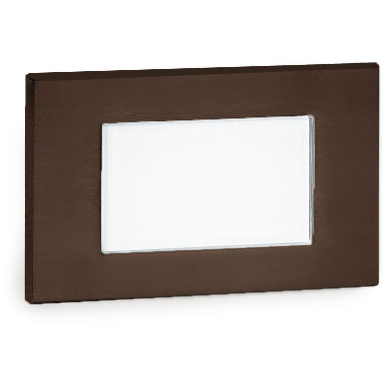 WAC Lighting 4071-AMBZ LANDSCAPE STEP 12V HORIZ RECT ALUM