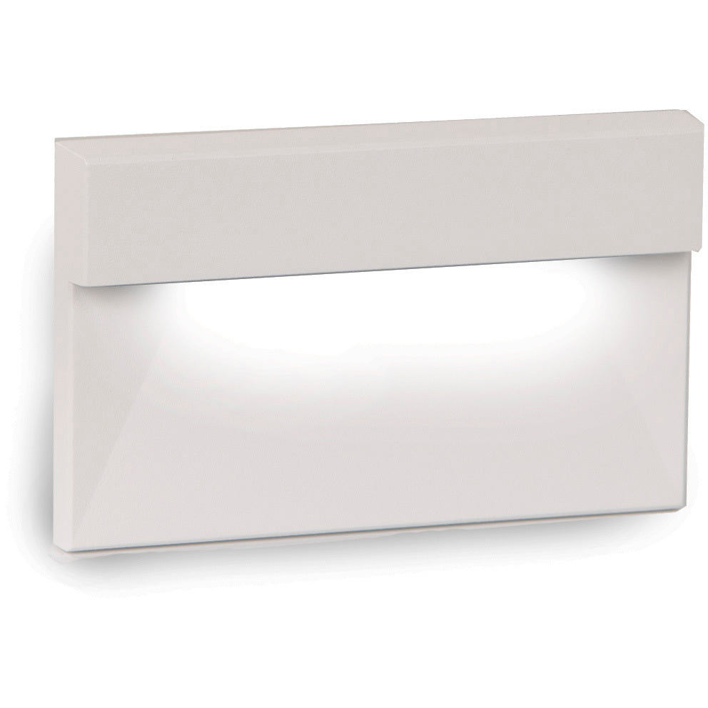 WAC Lighting 4091-27WT LANDSCAPE STEP 12V HORIZ RECT ALUM