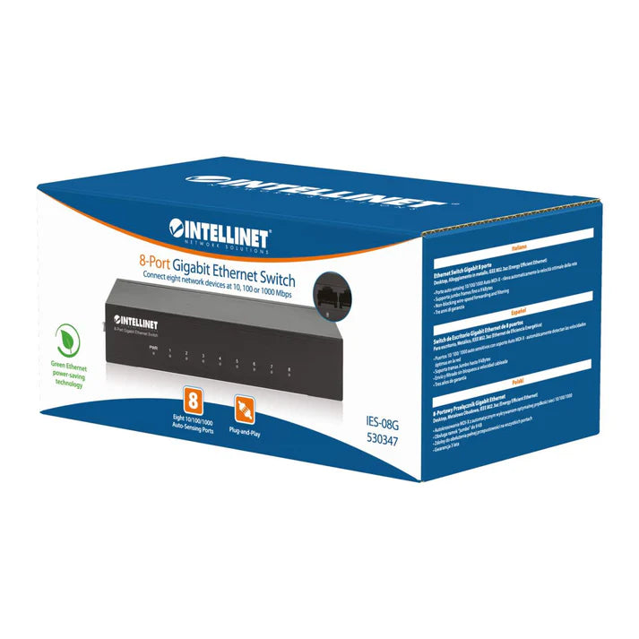 Intellinet 530347 8-Port Gigabit Ethernet Switch