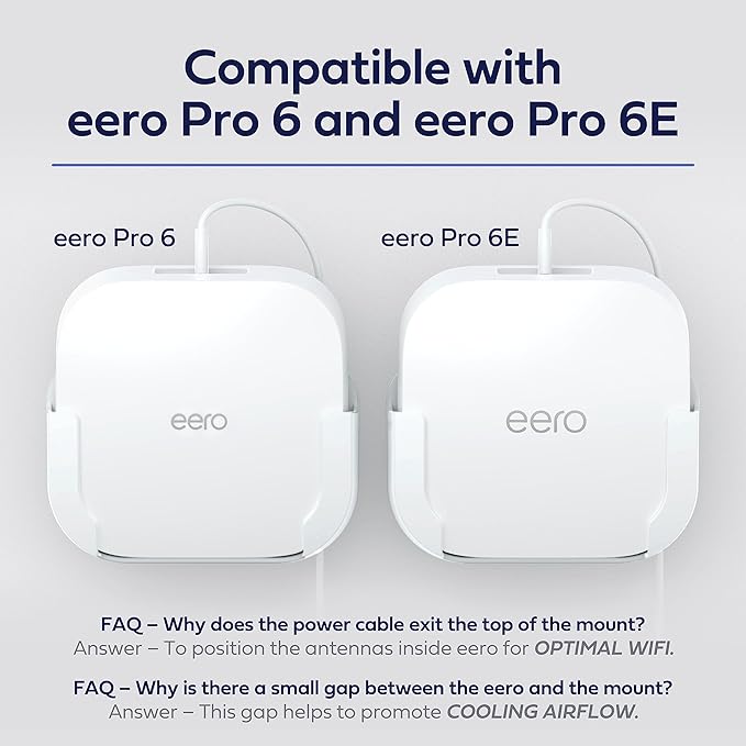 ProEdge TotalMount Wall Mount for Eero PRO6/PRO6E
