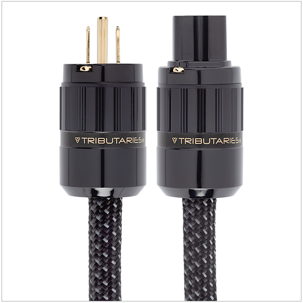 Tributaries Cable 8P-IEC-080B 8 Power Cord IEC MKII 8' bag