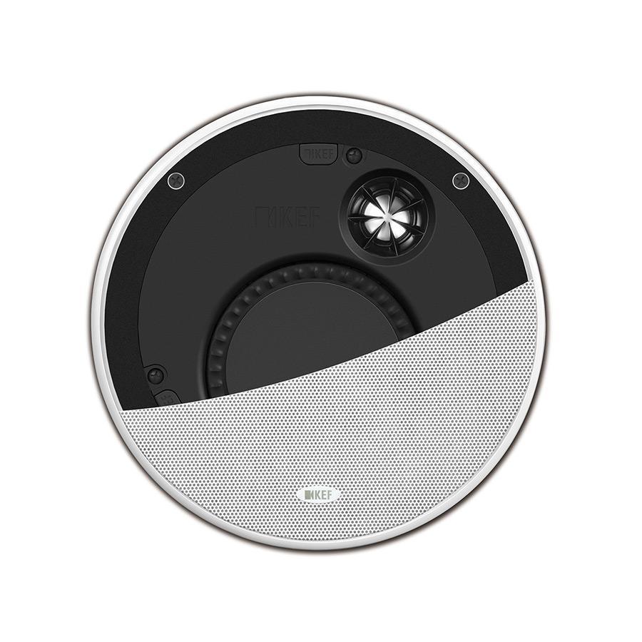 Kef Ci160TR Ultra-Thin Shallow Depth Round Speaker, Each