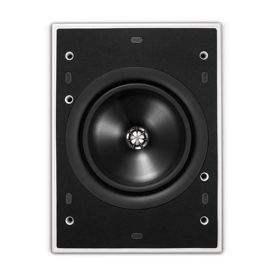 Kef Ci200QL Uni-Q 8" Rectangle Speaker White, Each