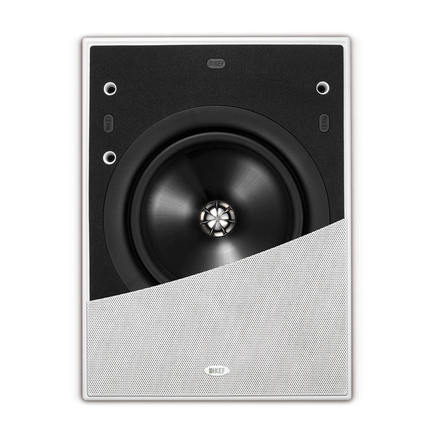 Kef Ci200QL Uni-Q 8" Rectangle Speaker White, Each