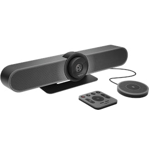 Logitech 960-001201 MeetUp and Expansion Mic, Video and Audio Conferencing System for Small Meeting Rooms