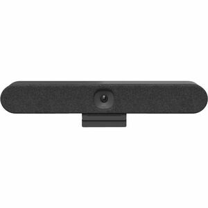 Logitech 960-001485 Rally Bar Huddle Video Conferencing Bar for Huddle Spaces and Small Rooms, All-in-one 4K Camera, AI-Powered Audio, USB Plug-and-Play, Works with Zoom, Microsoft Teams, Google Meet