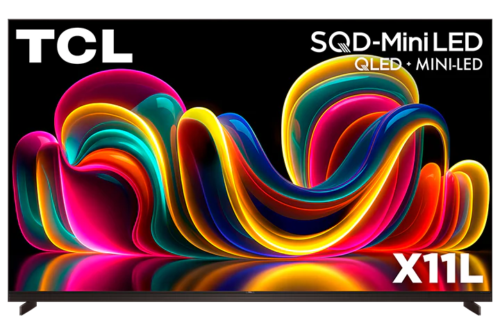 TCL X11L Series 4K UHD HDR SQD-Mini LED Smart TV with Google TV 75"-98" (2026)