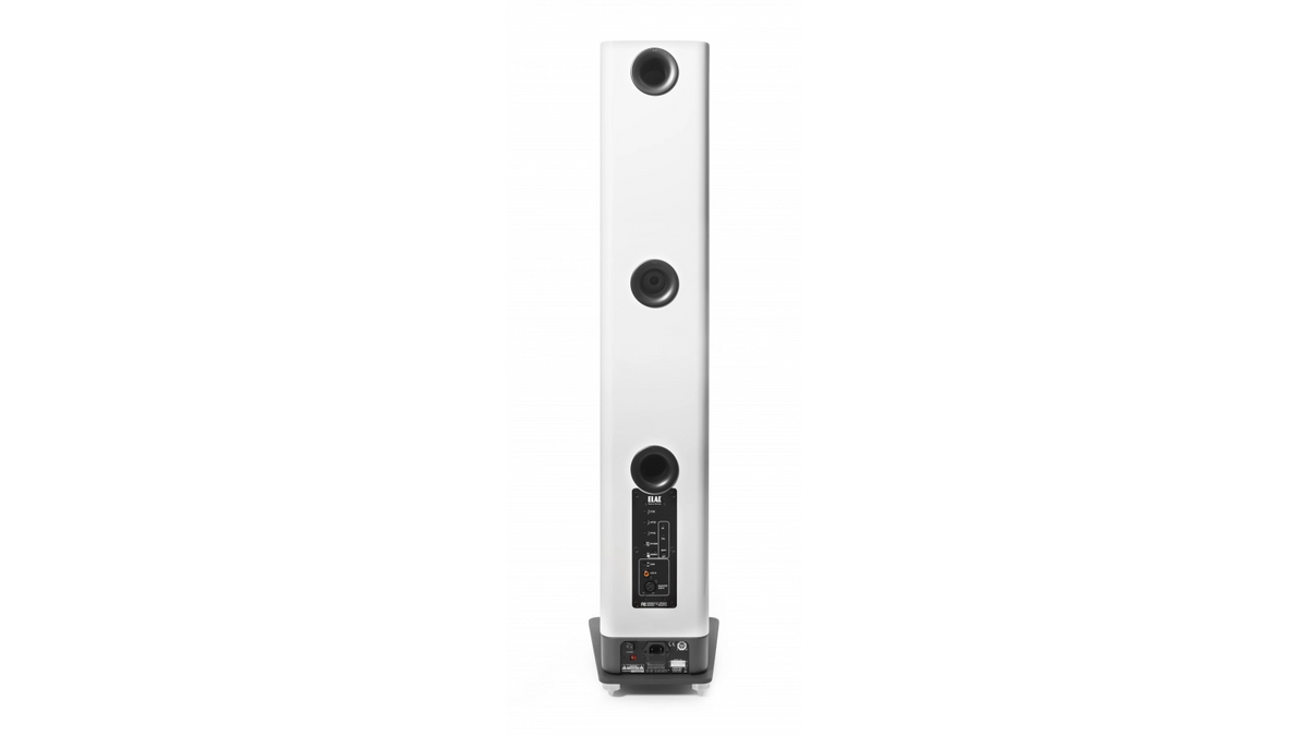 Elac 5.25" Navis ARF51 Powered Floorstand Loudspeakers - Gloss White, Each