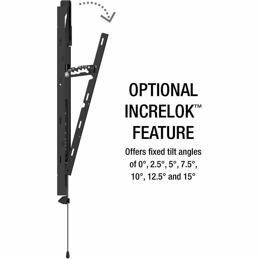 Peerless STS680 SmartMount® Universal Ultra-Slim Scissor Wall Mount for 49" to 120"+ Displays