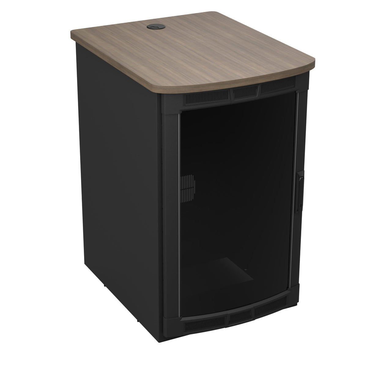 Middle Atlantic BGR-25SA27MDK-C8 25SP,27DEEP,PLEXI DOOR & STUDIO TEAK TOP