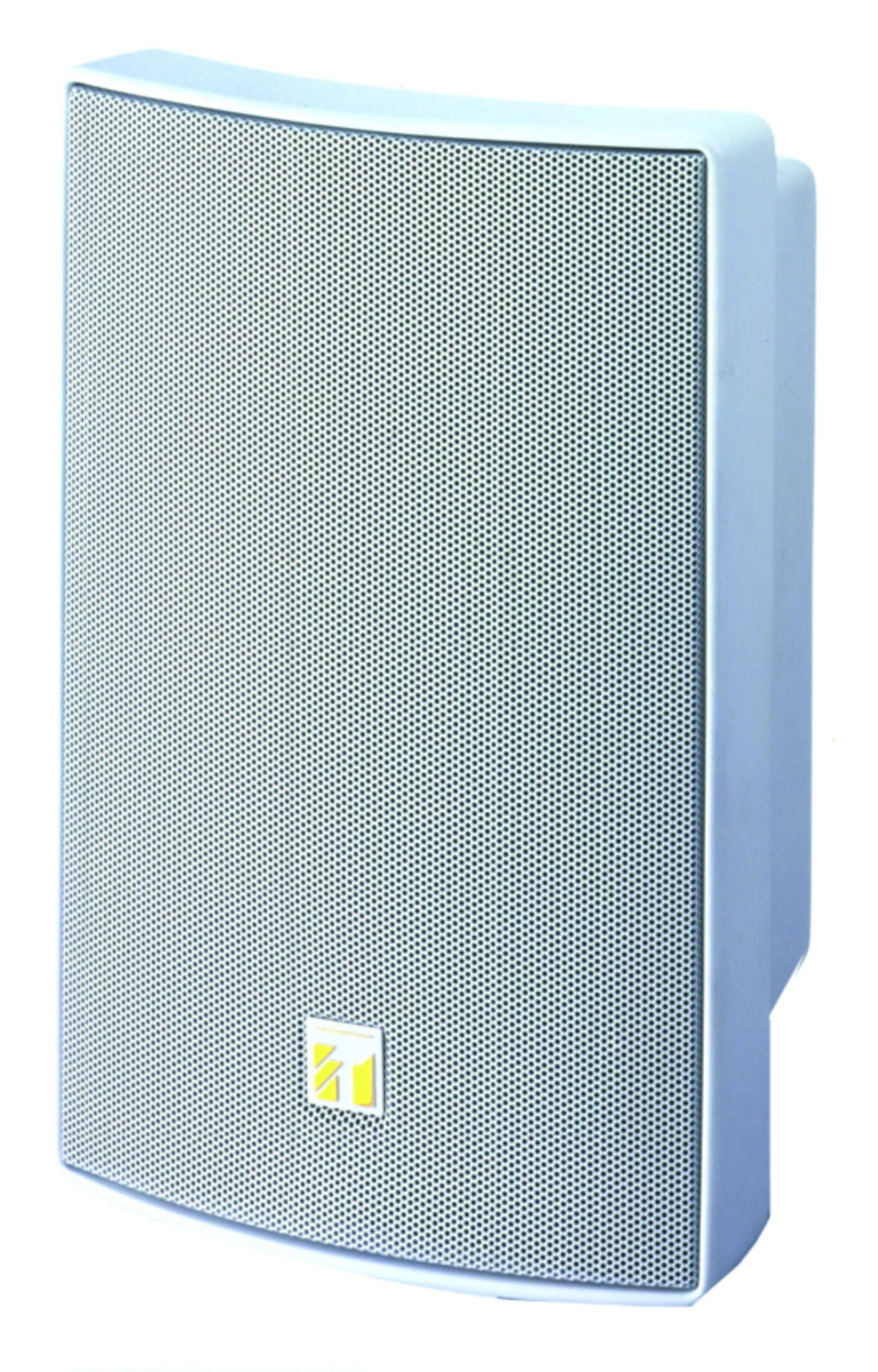 TOA BS-1030W weather-resistant two-way music and paging box speaker, 30 W, white, with steel bracket