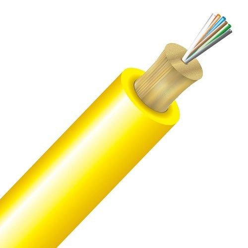 Cleerline TN006S2D9YR-B 6 Strand BendSafe® Distribution TB, Riser, 9/125, G657 A2/B2 OS2 Per FT