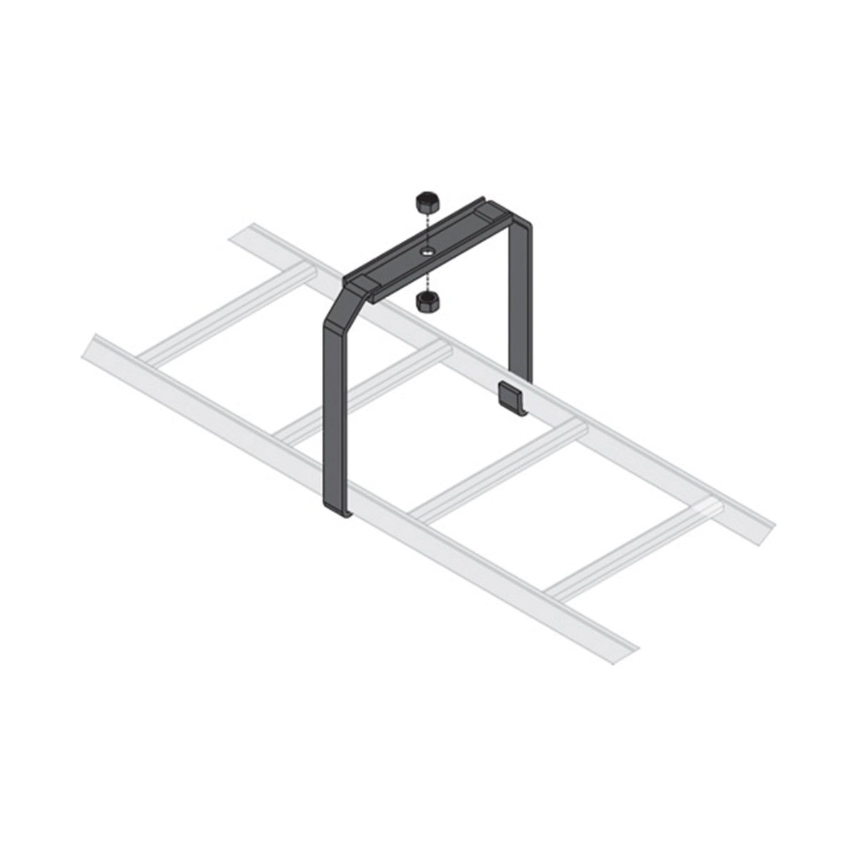 Middle Atlantic CLB-CSB-W18 LADDER CNTR BKT,18",BLK,1