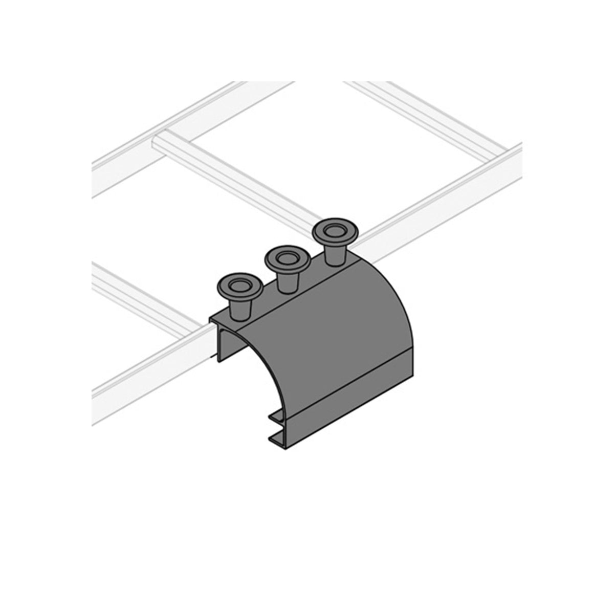 Middle Atlantic CLH-SD8-4 CLB LDDR SD DRP 8,4PC,12S
