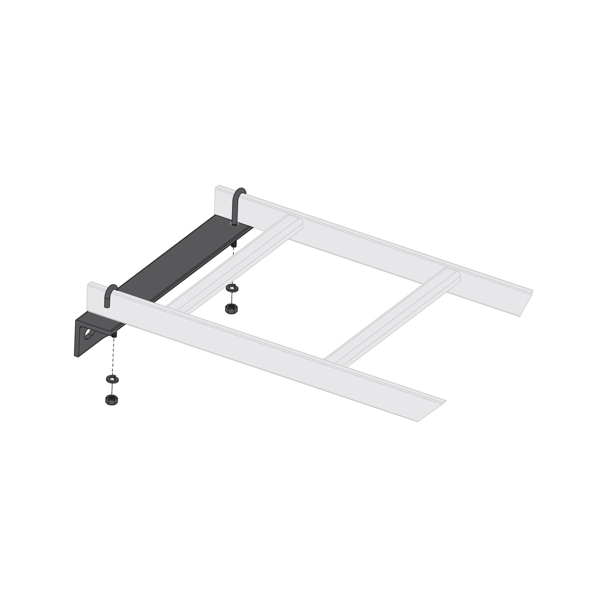 Middle Atlantic CLH-WRS WALL SUPPORT HDWR,1PC