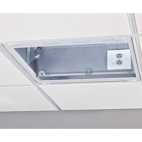 Chief CMS492P2 CEILING STORAGE BOX 2X2 W/POWER