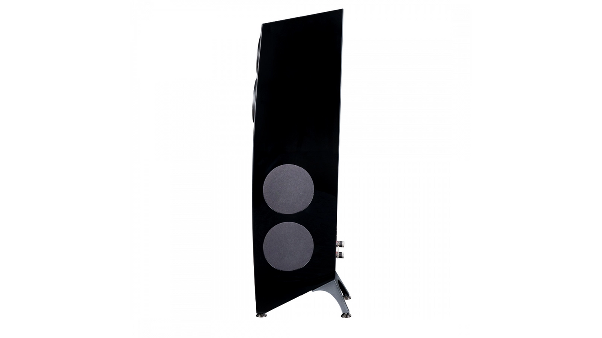 Elac 7" Concentro S 509 Floorstanding Speaker - Gloss Black, Each