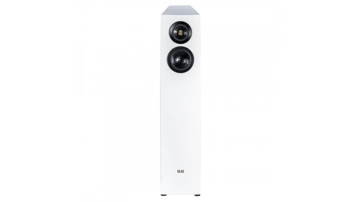 Elac 7" Concentro S 509 Floorstanding Speaker - Gloss White, Each