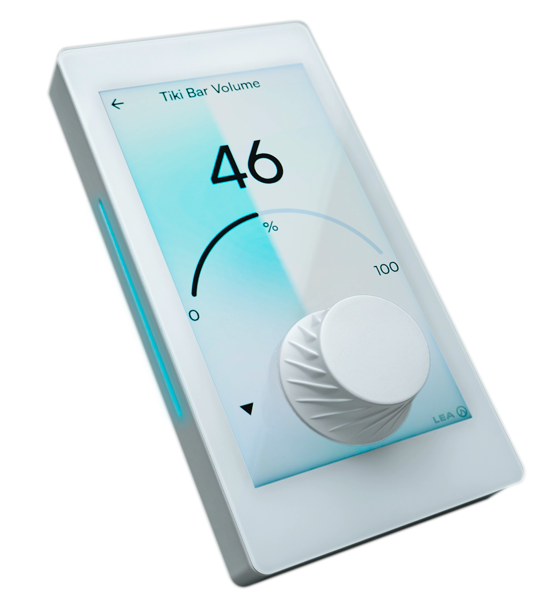 LEA Connect Series Glass PoE-POWERED WALL CONTROLLER
